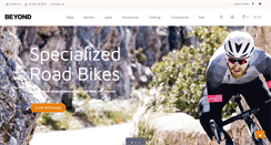 Desktop Screenshot of beyondmountainbikes.com
